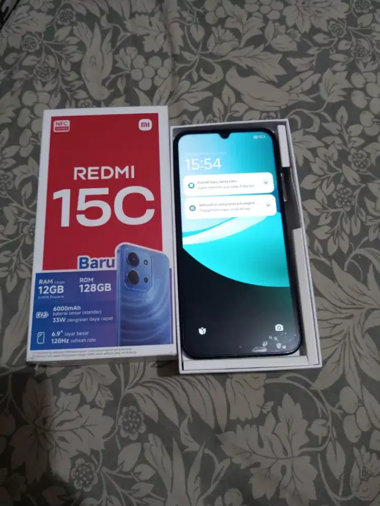 Redmi 15c  6+6/128 mulus