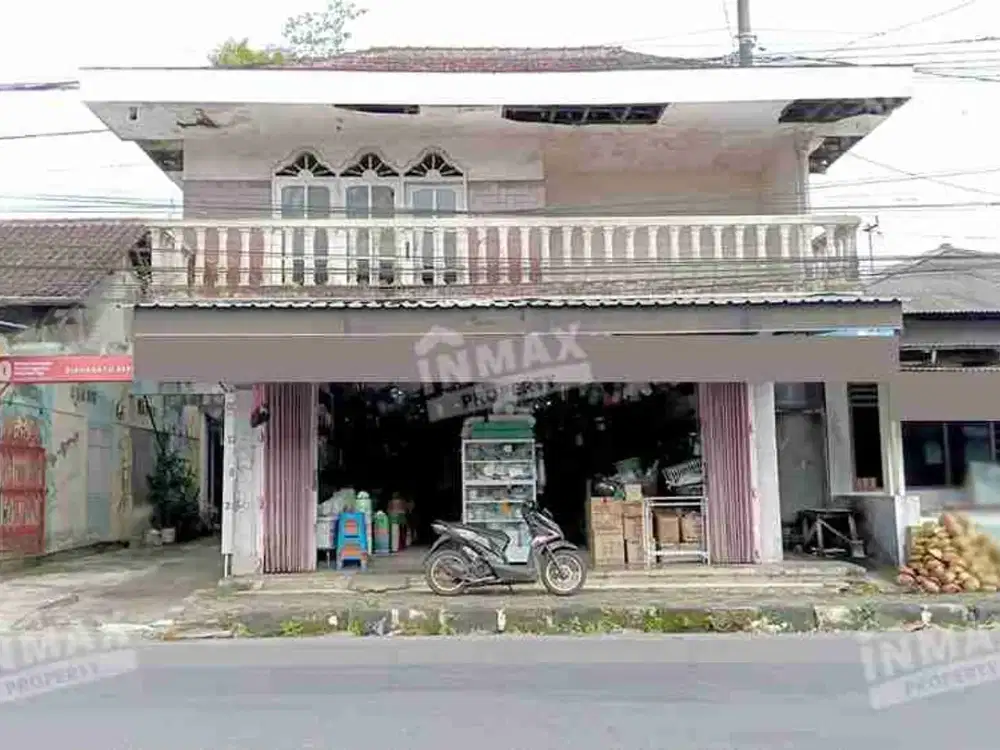 Ruko 2  Lantai Raya Sumberpucung Malang, Lebar 6,5 meter, Jalan Raya Provinsi Malang Blitar