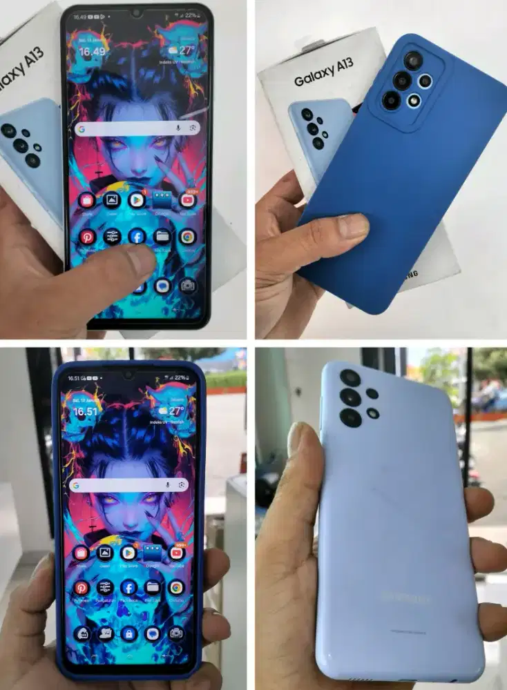 Samsung A13 Ram 4/128Gb Fullset Nominus Like new