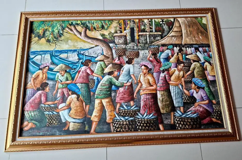 Painting Lukisan with Frame