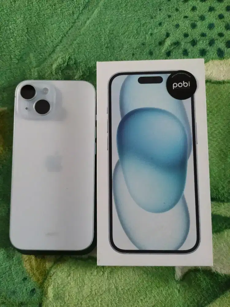 Iphone 15 Blue 256 GB Garansi Resmi Indonesia