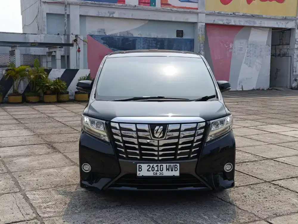 TOYOTA ALPHARD G ATPM 2.5 AT 2016/KM64RB/PAJAK 8-2026