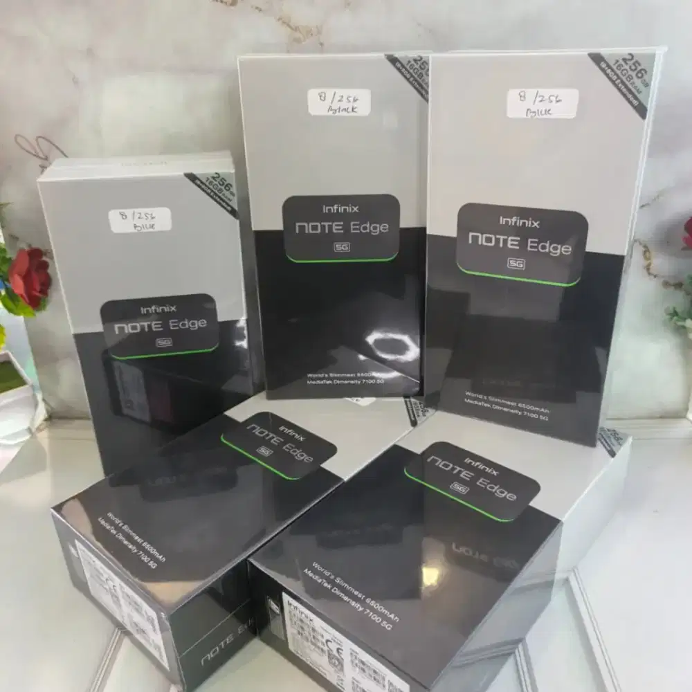 Infinix Note edge 5G 8/256 Terbaru Stock ready terbatas