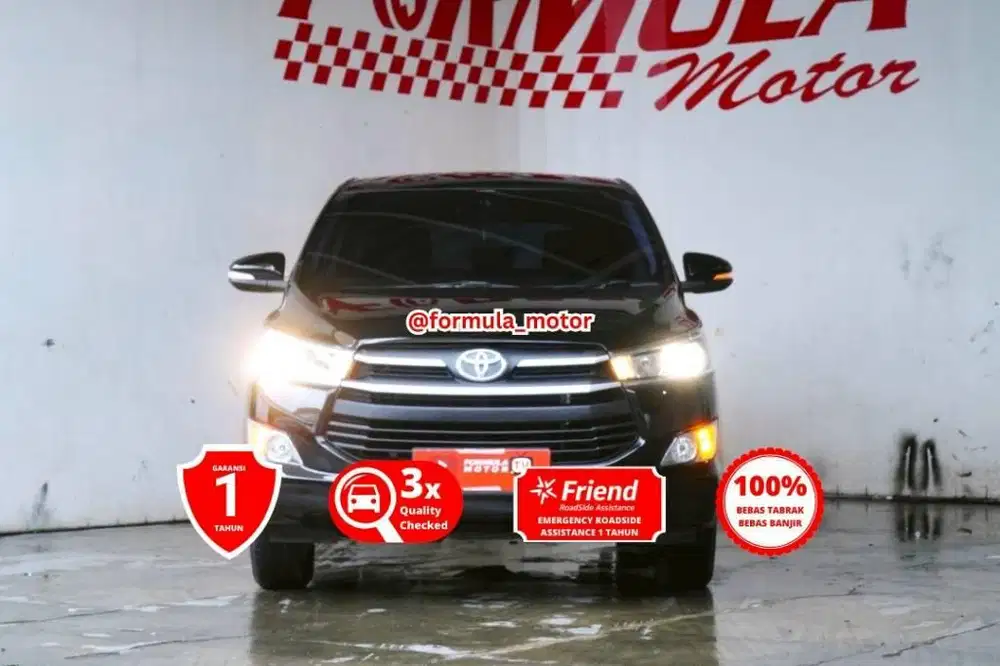 Toyota Kijang Innova Reborn 2.0 G Matic AT 2017 hitam Inova DP minim