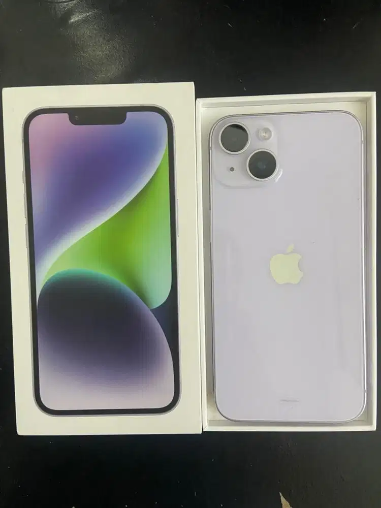 iphone 14 128Gb purple Garansi Ibox