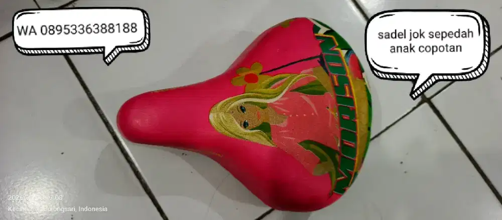 Sadel Jok Sepedah Anak bekas