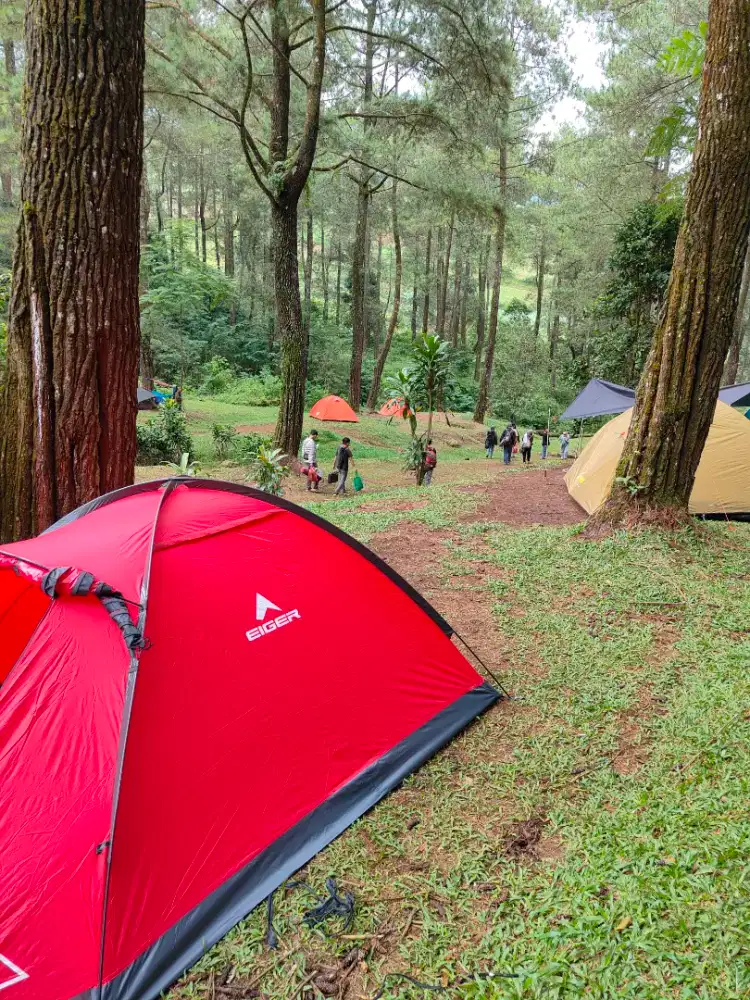 Tenda Eiger Original Stover 4P Tent Red