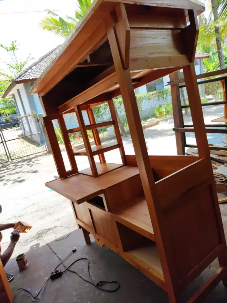 Sedia Gerobak Angkringan, Bakso Mie Ayam, Bubur, Sate, Soto, Pecel dll