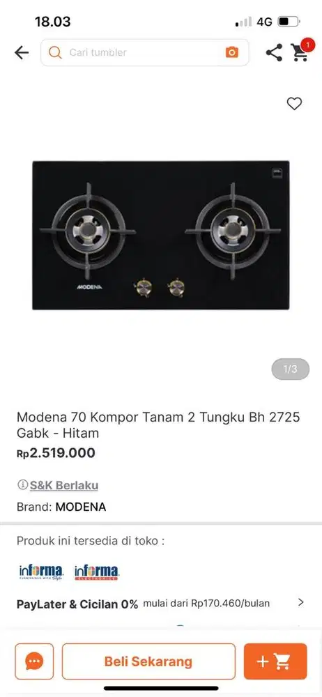 bh2725 gabk kompor modena