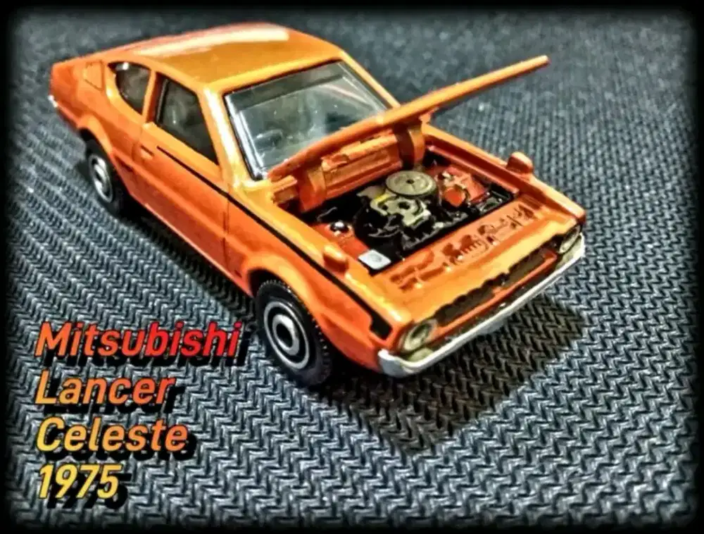 Diecast mitsubishi lancer celeste 1975