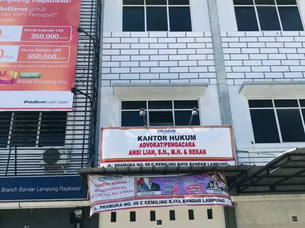 Ruko Siap Huni di Pramuka smping BizNett