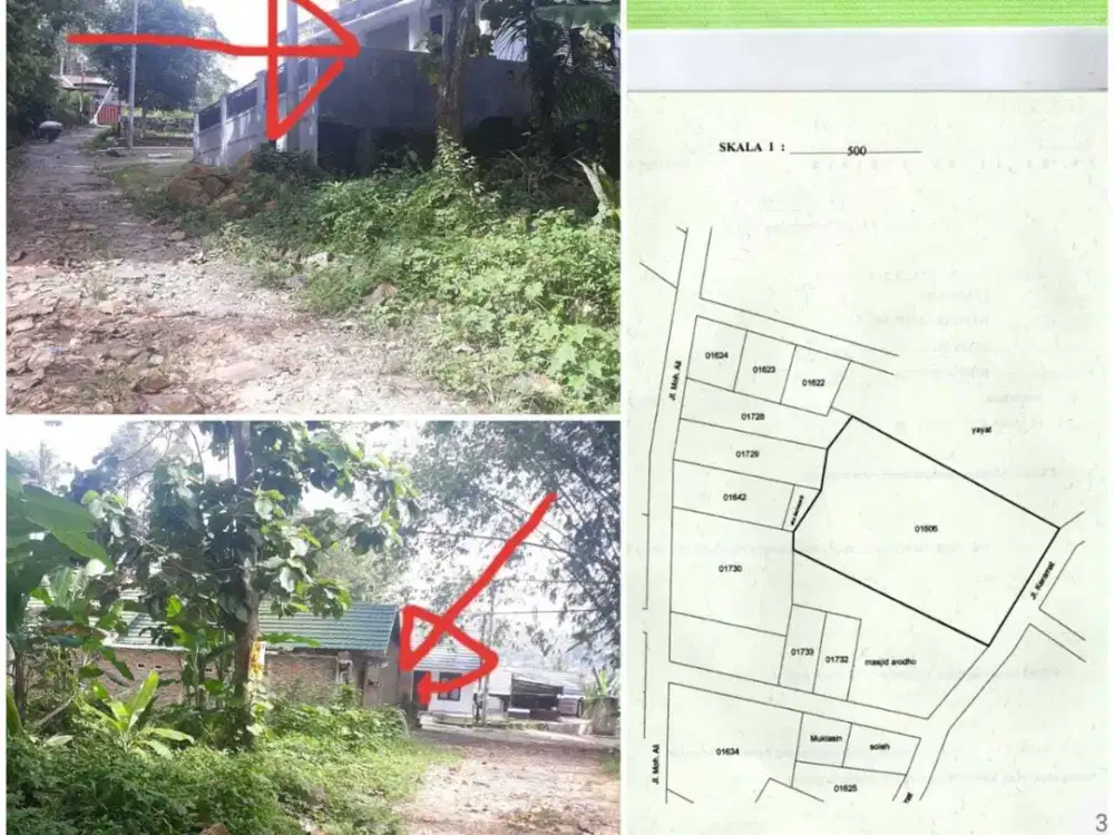 Tanah Kosong di Kedaung Kemiling dkt SPN