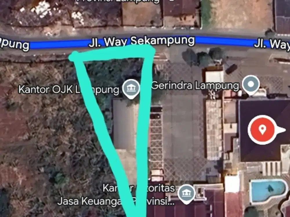 Tanah Samping Kantor OJK Pahoman