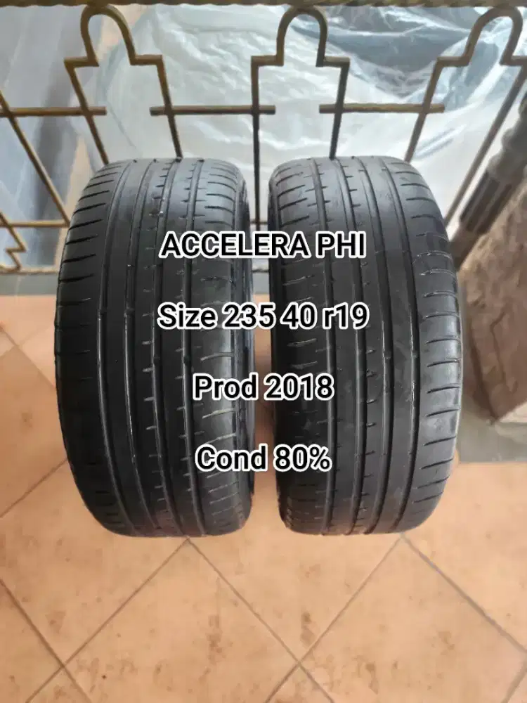 235 40 r19 ACCELERA PHI Ban Velg Mobil Ring 19 Honda Toyota Suzuki