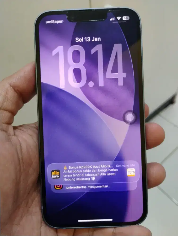 iP 14 blue ( Blibli )