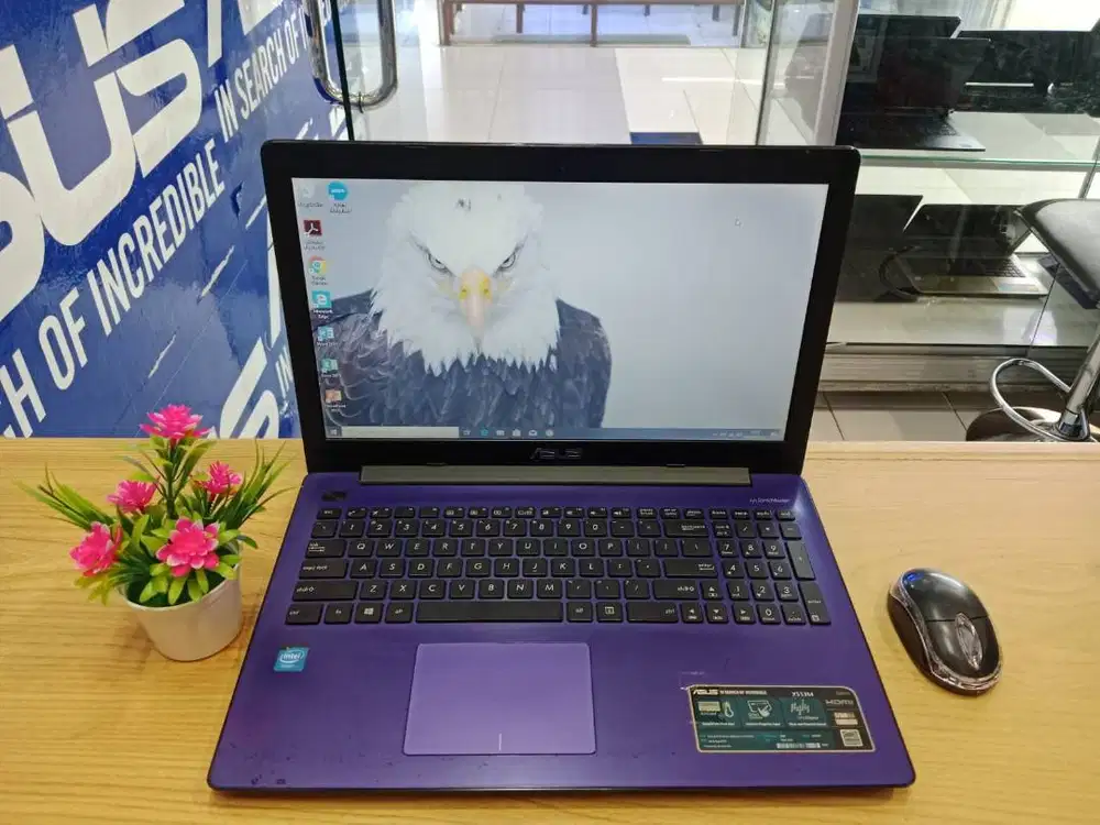 PROMO LAPTOP SEKOLAH ASUS X553M RAM 2GB HDD 500GB SIAP PAKAI