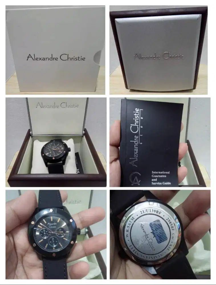 JUAL JAM TANGAN AC 2989 BF9000 ORIGINAL ( SERTIFIKAT )