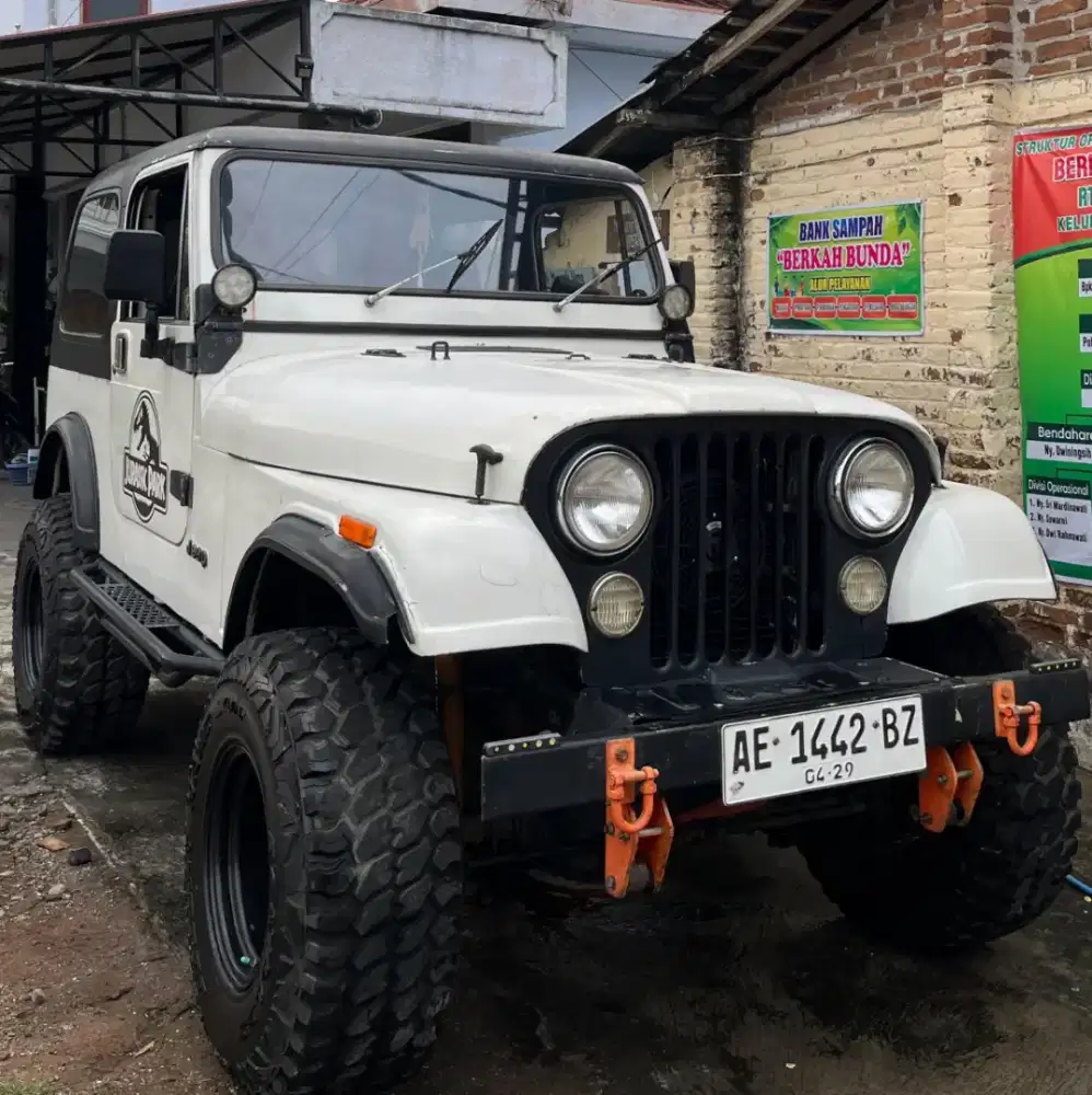 Jeep CJ7 Solar (Diesel) 4X4 thn 1984. Gagah joss