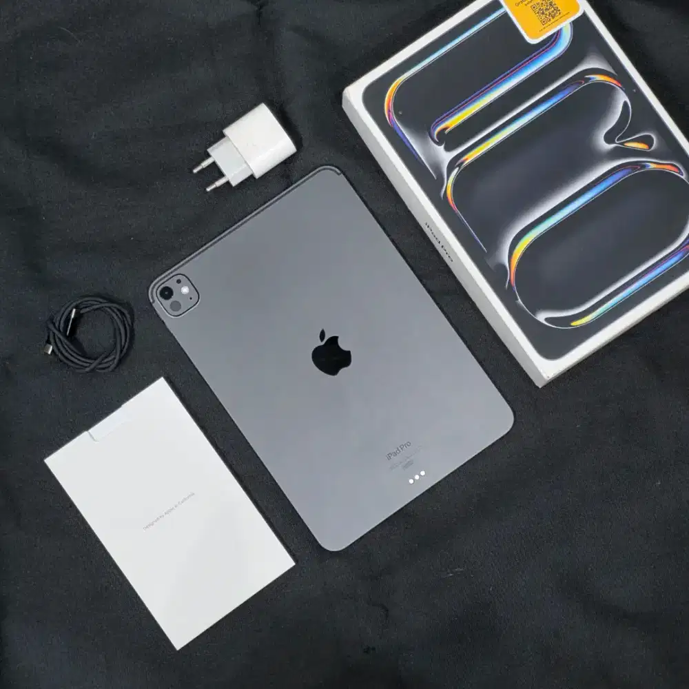 iPad pro m4 256gb resmi iBox mulus