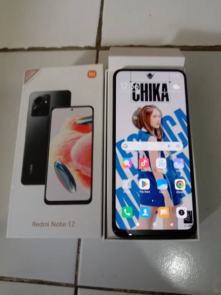 Redmi note 12 ram 6+6/138