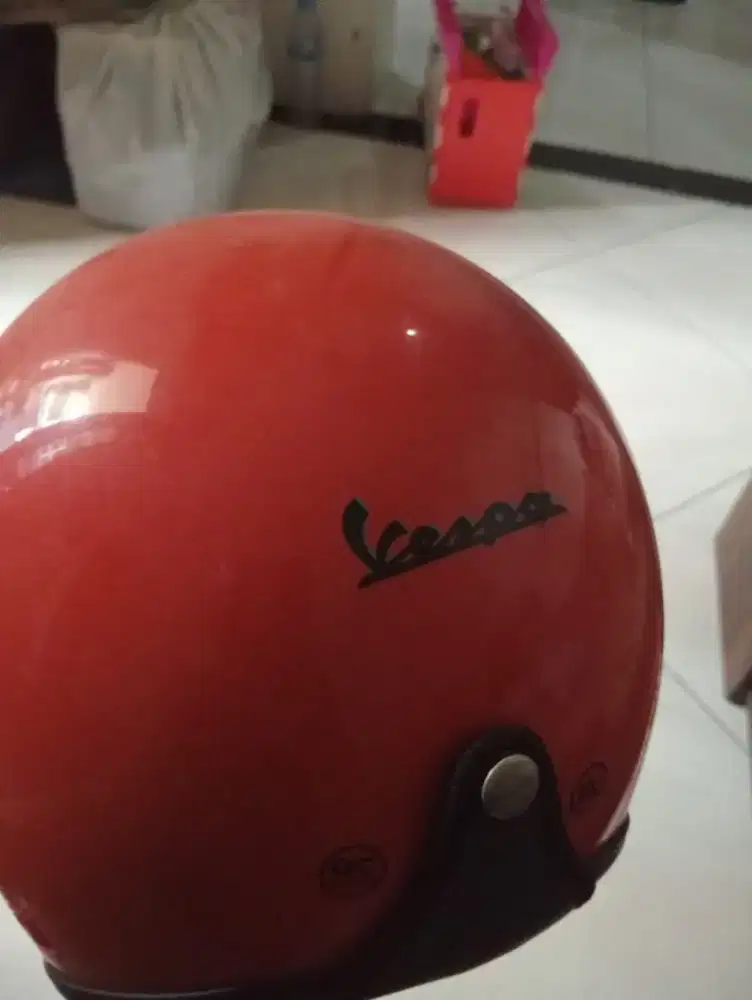 Helm vespa ori colour vibe
