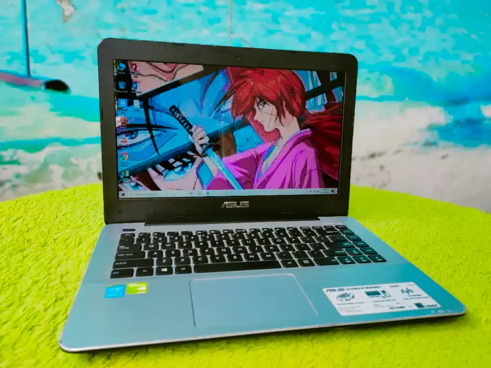 LAPTOP ASUS X455J i3 10GB SSD 128GB DOUBLE VGA RENDER GAME KENCENG