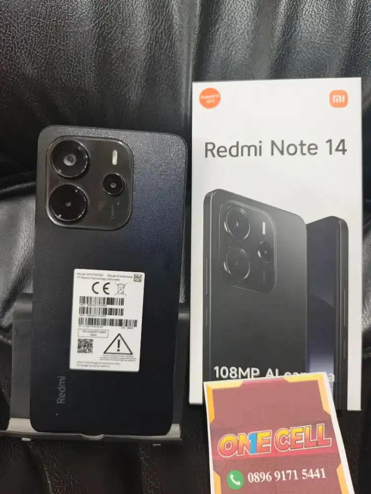 Redmi Note 14 Ram 8+8/256GB Fullset Ori Mulus
