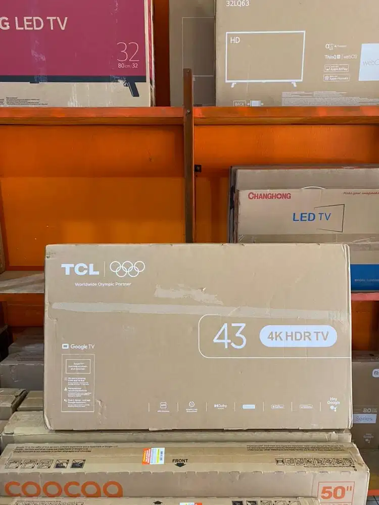 TCL 43 GOOGLE TV 4K HDR