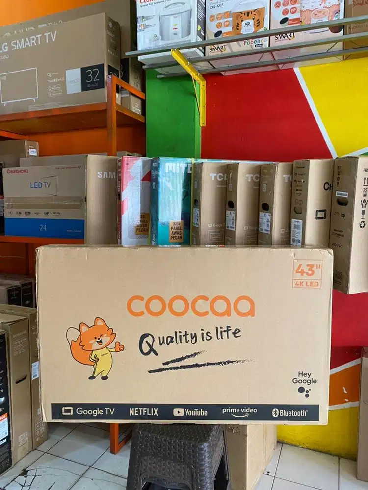 COOCAA 43 INCH 4K GOOGLE TV