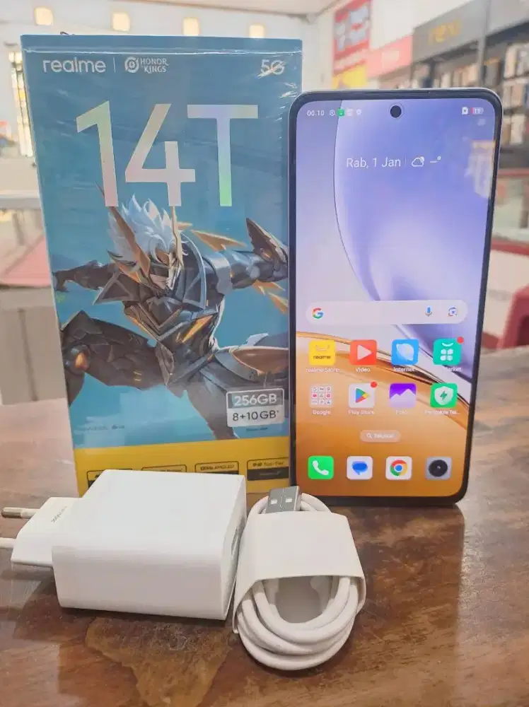 Realme 14T 5G 8+10/256 Second Fullset Ori