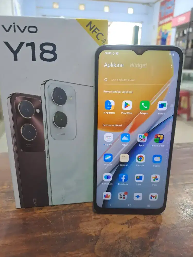 Vivo Y18 4+4/128 Second Kondisi Mulu