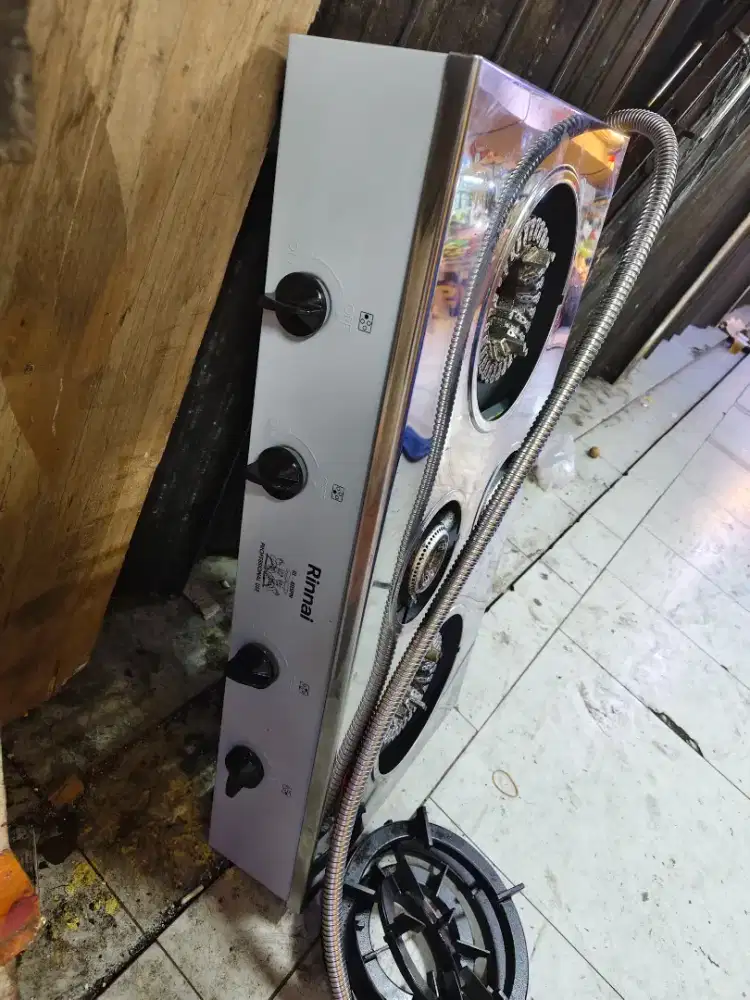 Rinai 4 tungku, kondisi 3 bulan pakai