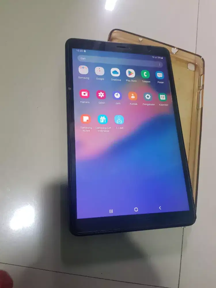 Samsung tab a with s pen ram 3/32 siap pakai