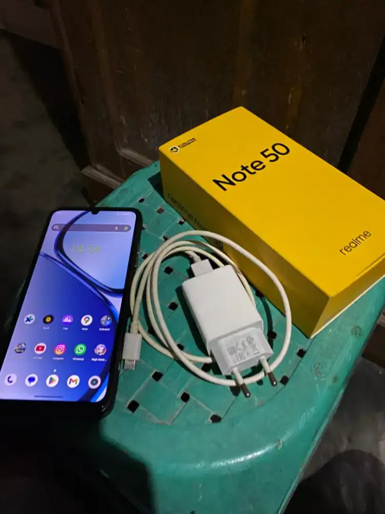 realme note 50 4/64 fullset