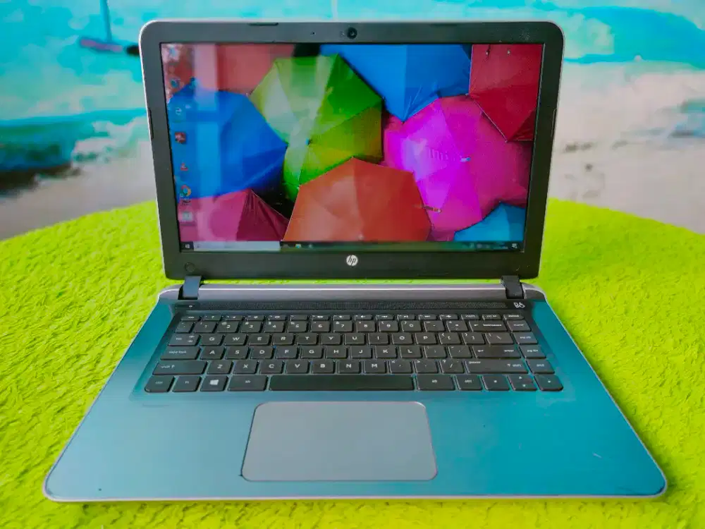 LAPTOP HP 14 A10 SETARA i5 GEN 8 8GB SSD 500GB DOUBLE VGA GAME JOS