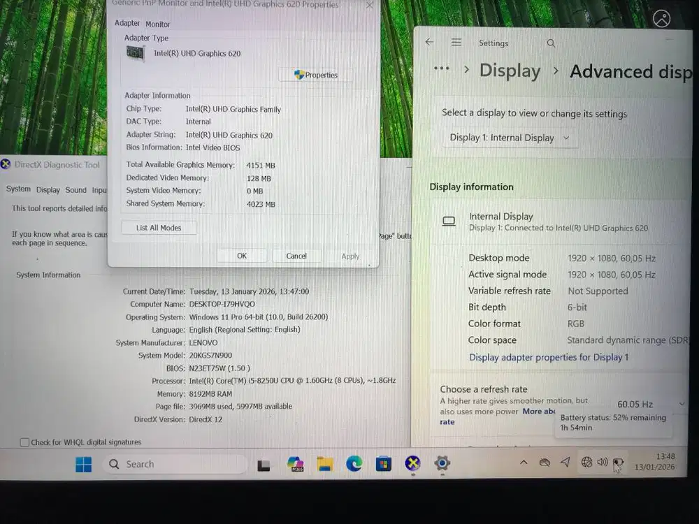 LENOVO THINKPAD X1 CARBON RAM 8GB DAN SSD 256GB