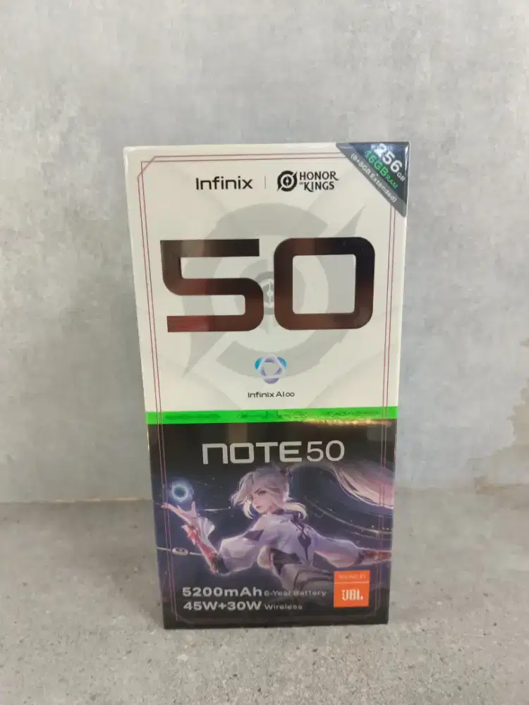 Infinix Note 50 8/256 gb (baru)