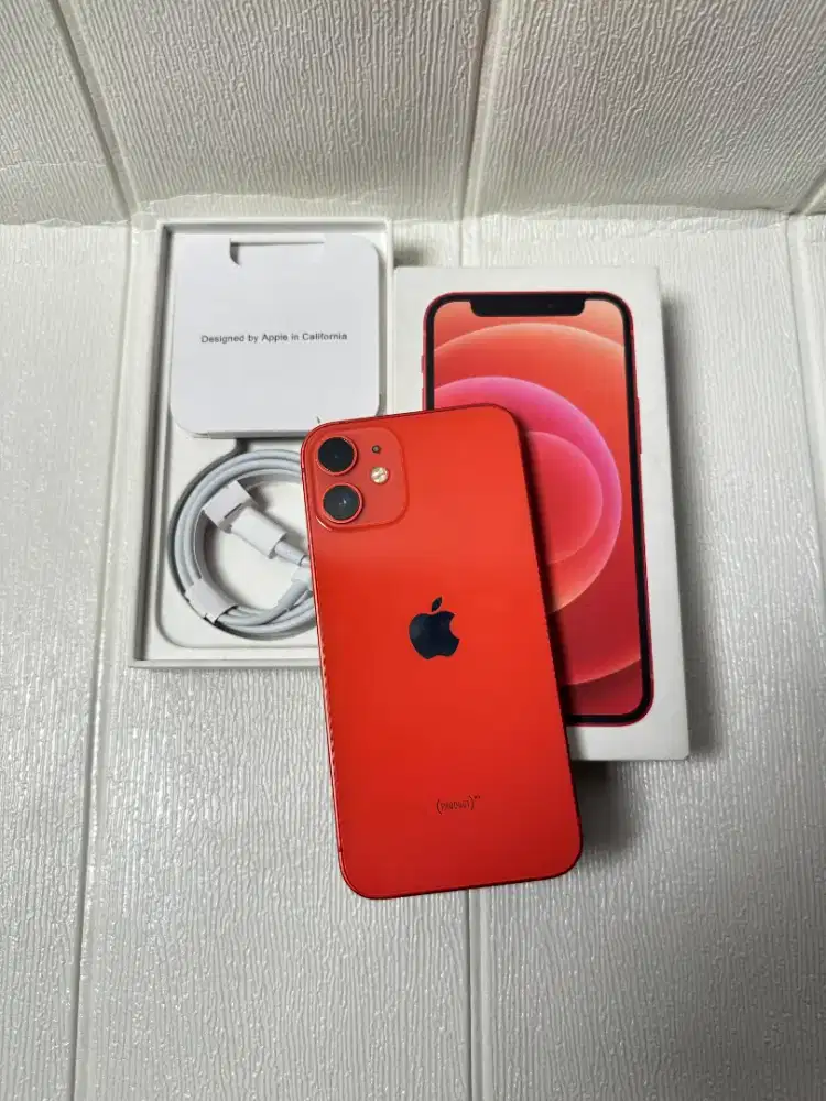 iPhone 12 mini red ex ibox 128gb