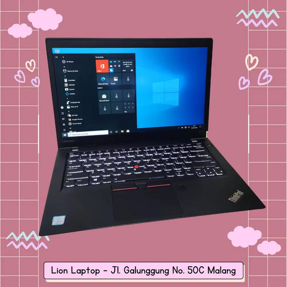 Core i5 Gen 7 RAM 8GB SLIM TOUCHSCREEN Lenovo Thinkpad T470s [13|01]