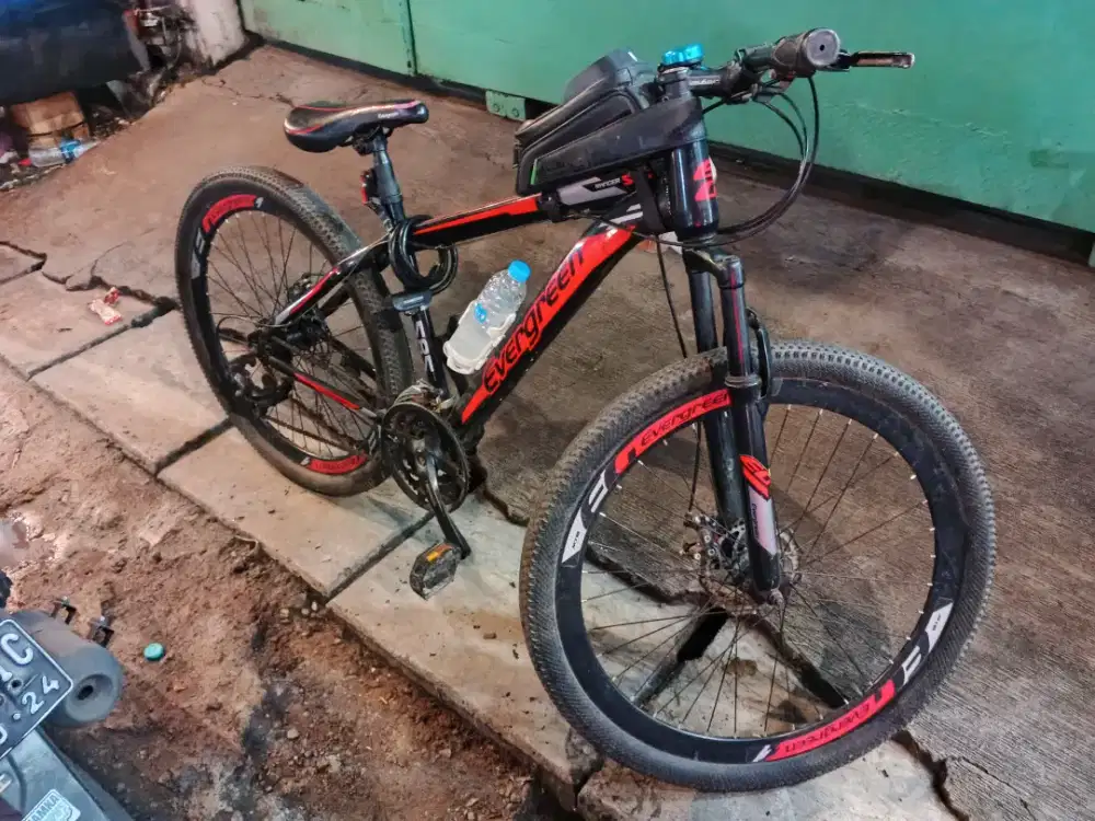 jual sepeda merk evergreen