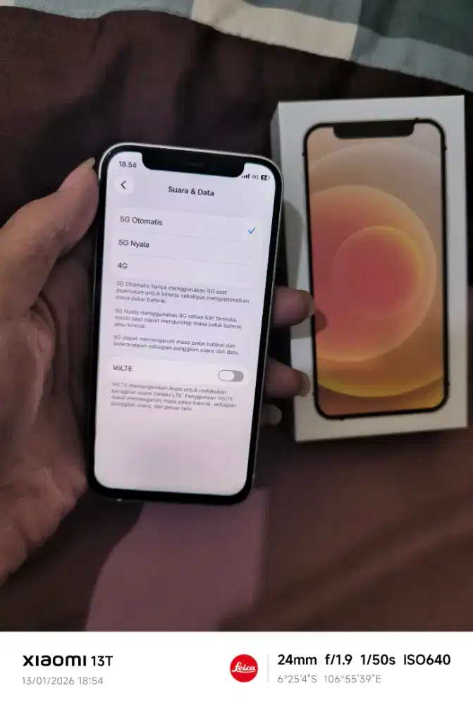 Iphone 12 mini 128 all operator