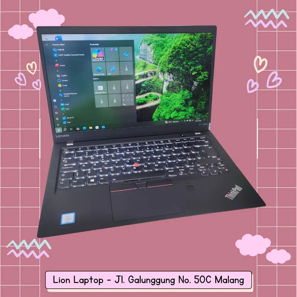 Thinkpad X1 Carbon Slim Core i5 8/256 [13|01]