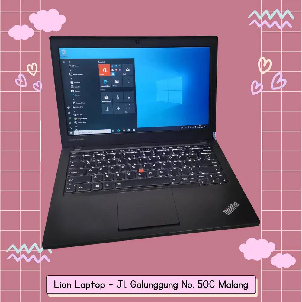 Core i7 RAM 8 Murah SSD 256 Lenovo Thinpad X240 [13|01]