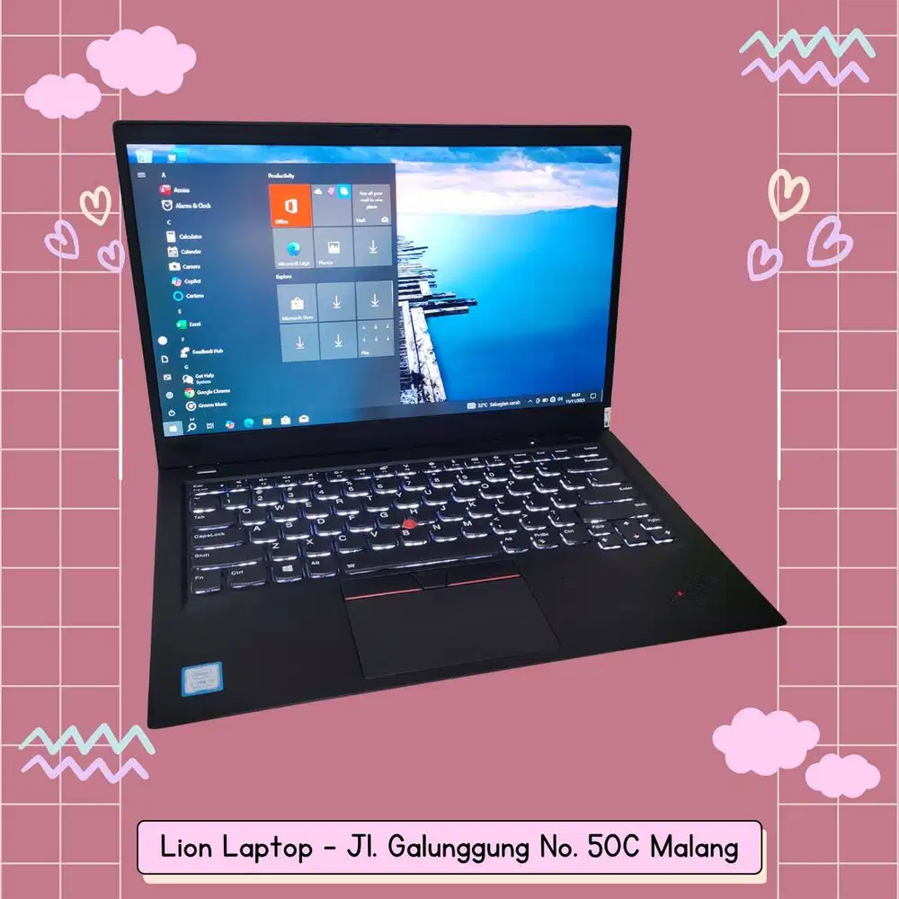 X1 Carbon Slim Ringan i5 gen 8 8/256 [13|01]