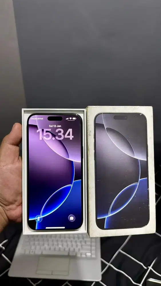 Iphone 16 promax 256gb black titanium