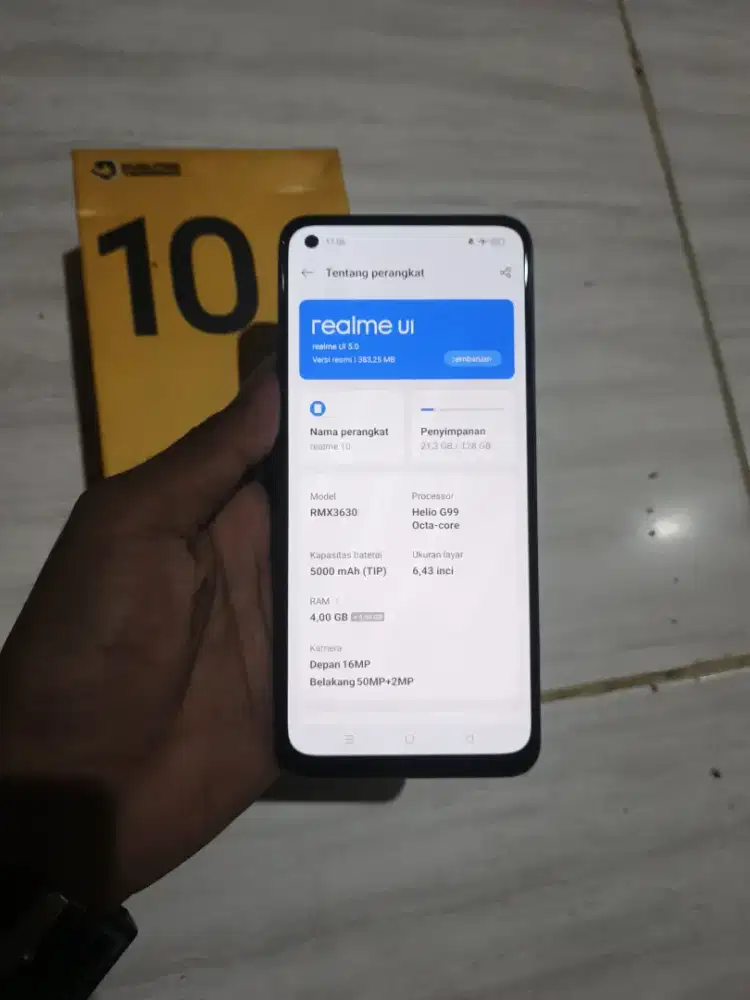 Realme 10 4+4/128 Fullset Garansi Resmi
