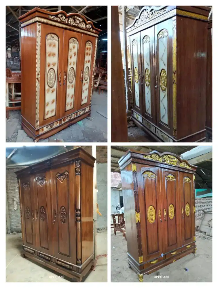 Lemari pakaian Rahwana jati Jepara promo