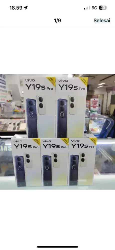 vivo 19pro ram 6 segel