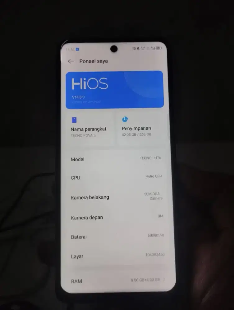 TECNO POVA 5 8+8/256