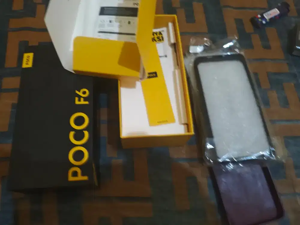 jual ajani poco f6  12/512  warna hitam